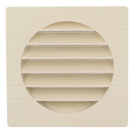 GRILLE EXTERIEURE P/TUBE D.140 MOUS.SABLE