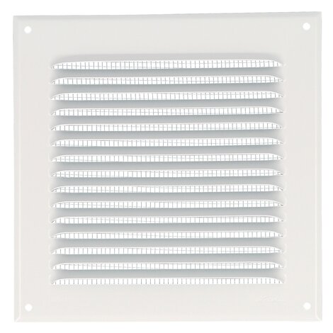 GRILLE PERSIENNE ALU BLANC MOUS.20X20