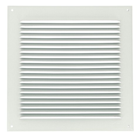 GRILLE PERSIENNE ALU BLANC MOUS.25X25