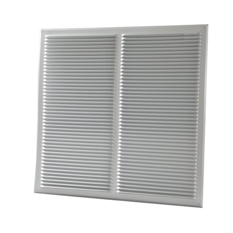 GRILLE PERSIENNE ALU GRIS MOUST.49X49