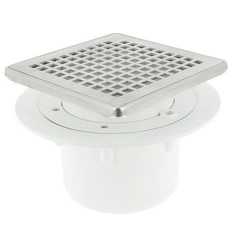 SIPHON VERT.CADRE INOX NICOLL