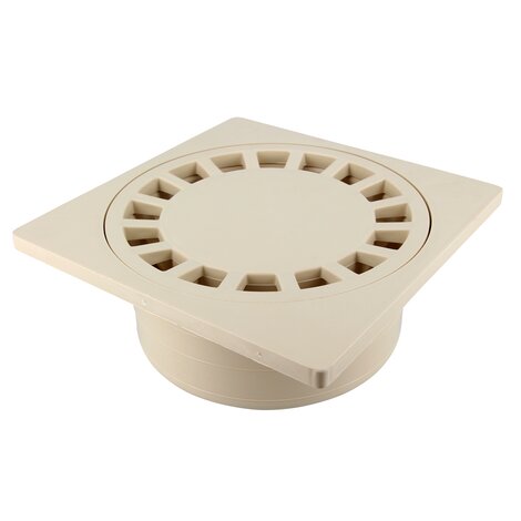 SIPHON DE COUR SABLE 200X200 SORTIE D80