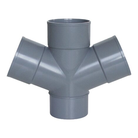 Culotte double parallèle 87°30' mâle/femelle