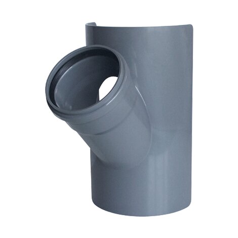 Clip a coller 45° avec joint SBR